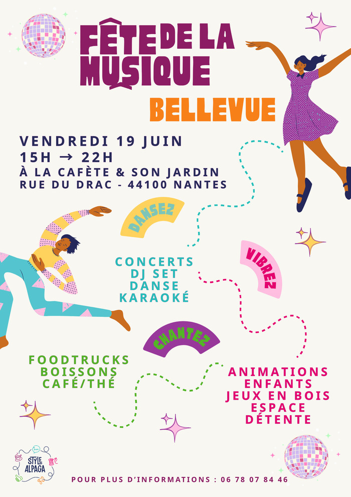 Fête de la Musique - Bellevue Pôle associatif Drac Nantes