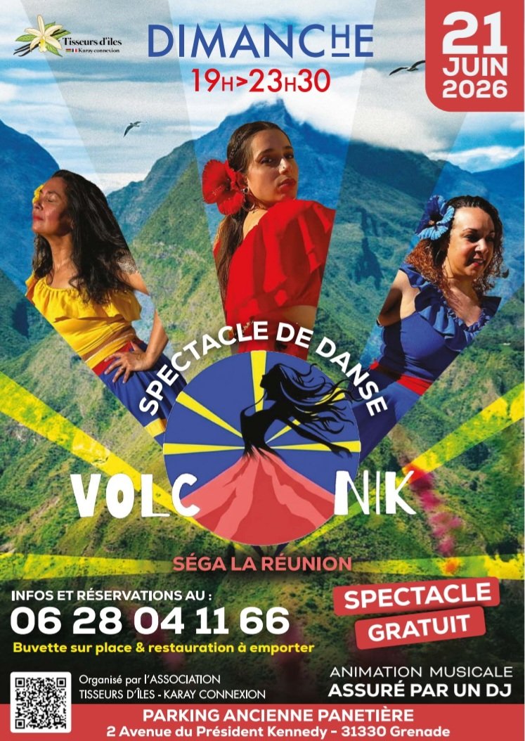 FÊTE DE LA MUSIQUE CAP SUR LA RÉUNION & ESCALE GOURMANDE À L'ÎLE MAURICE 2 Avenue du Président Kennedy Grenade 2026-06-21