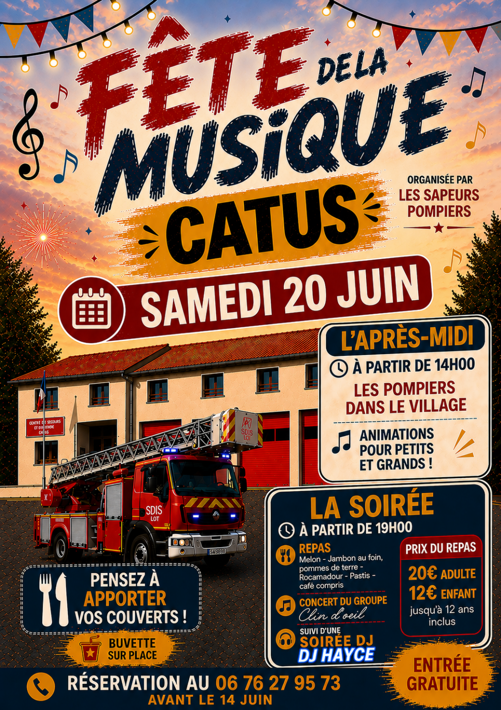 Fête de la musique Catus