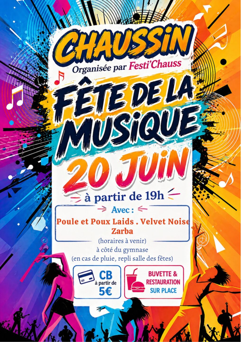 Fête de la musique  Chaussin