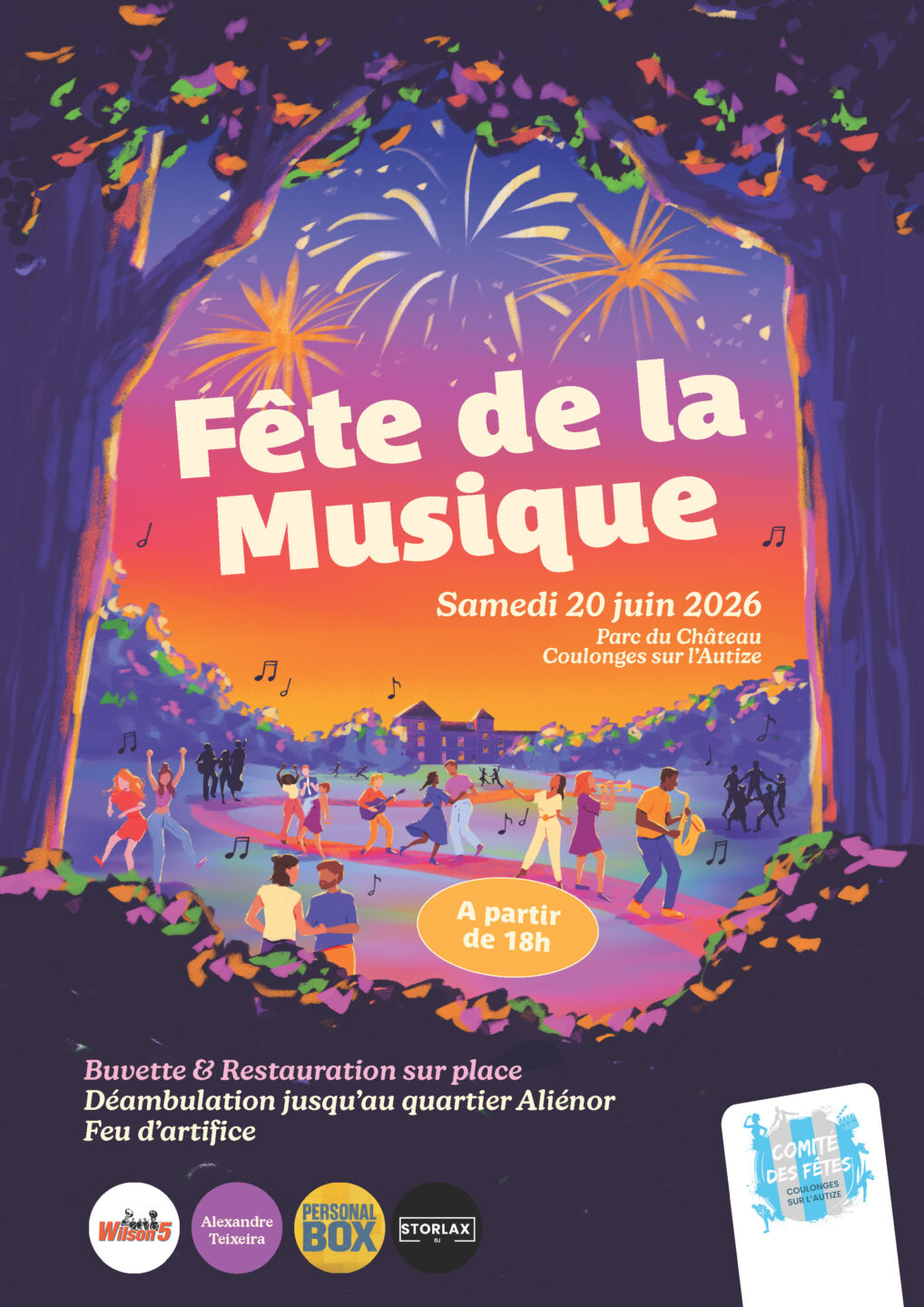 Fête de la musique  Coulonges-sur-l&rsquo;Autize