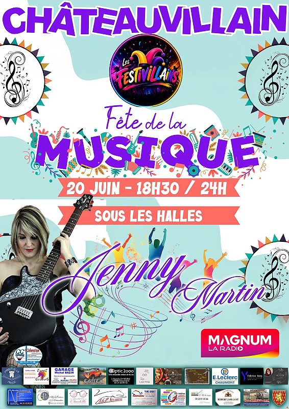 Fête de la musique de Châteauvillain Châteauvillain