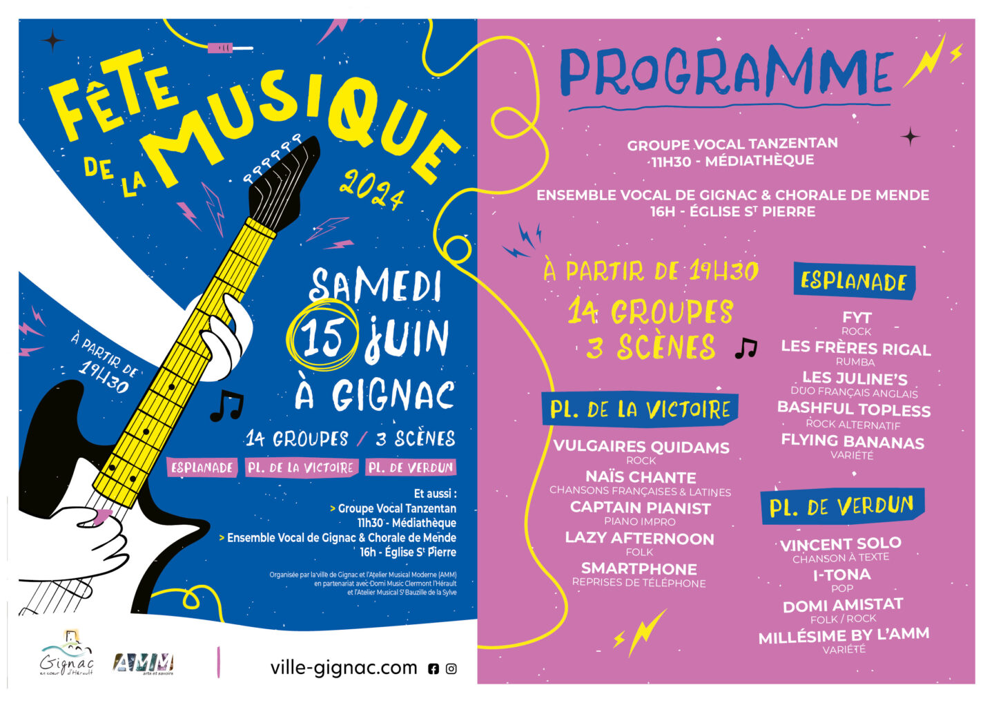 FÊTE DE LA MUSIQUE Gignac 2026-06-13