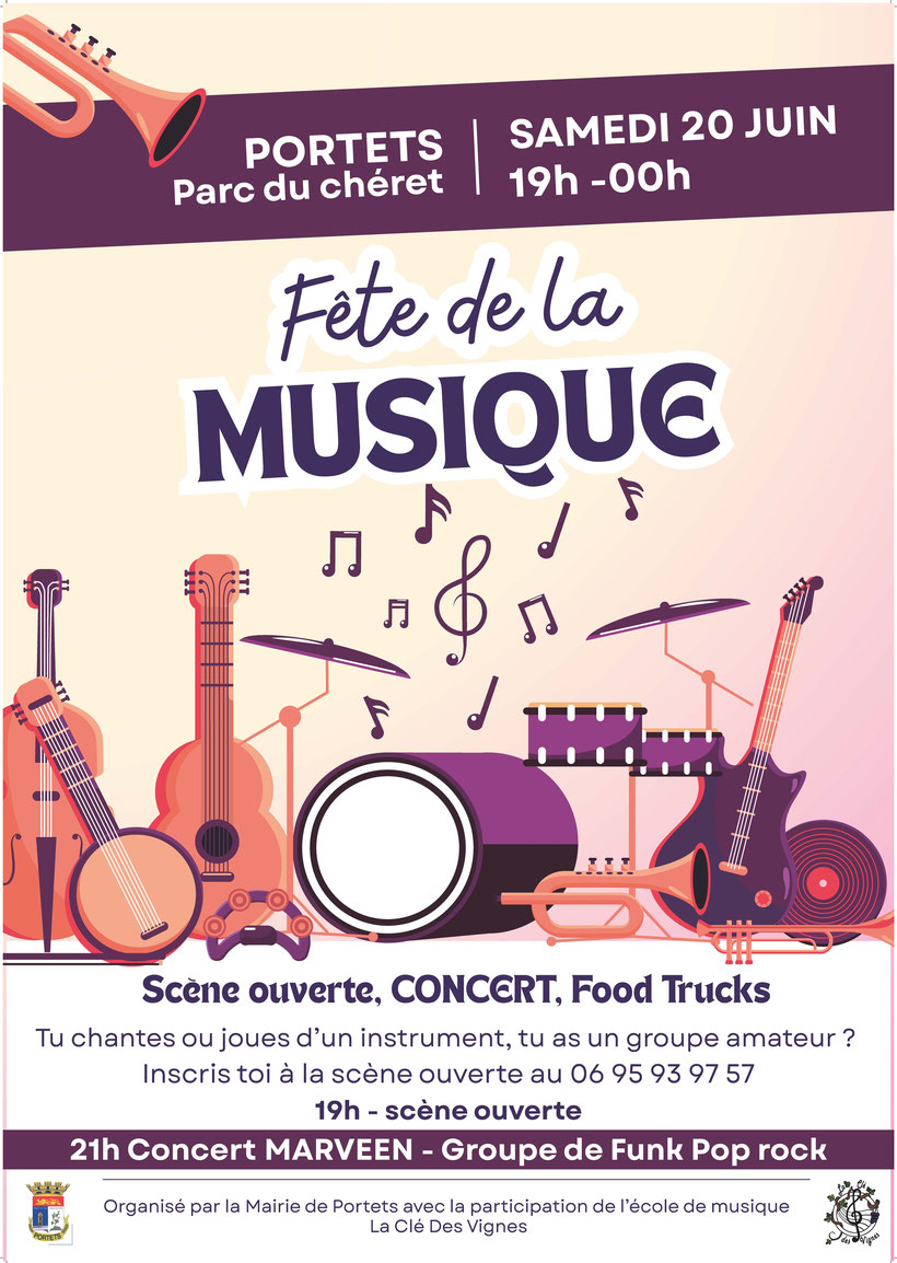 Fête de la musique Rue de la Bonneterie Portets