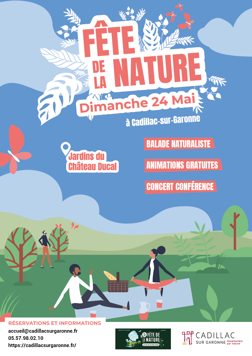 Fête de la Nature Jardins du château Cadillac-sur-Garonne