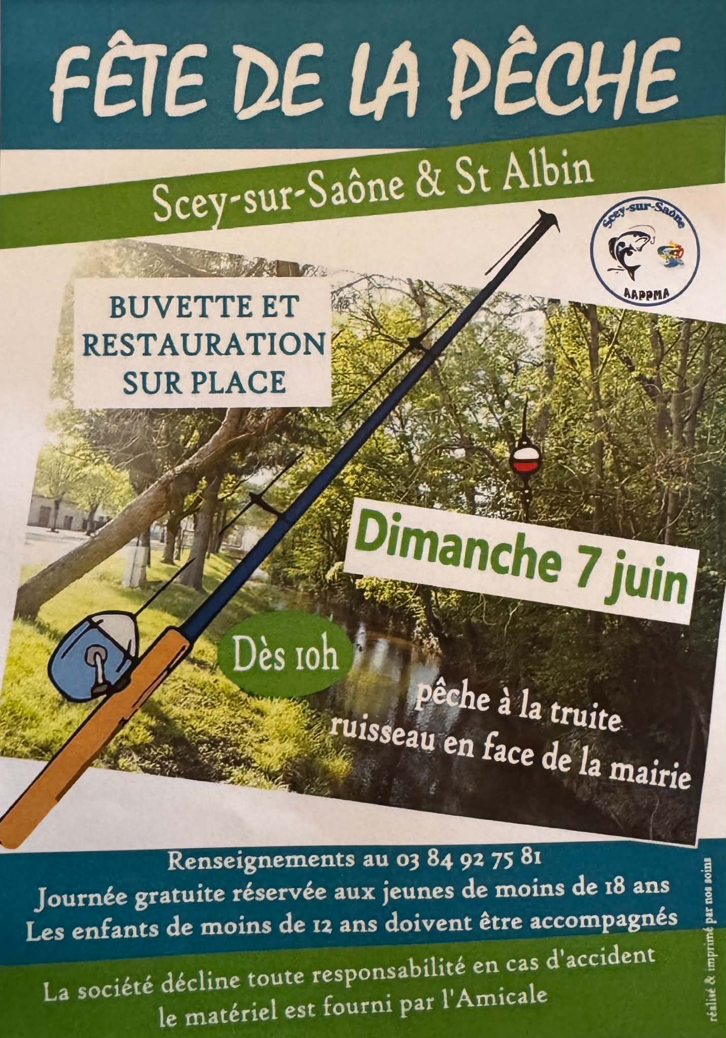Fête de la pêche Scey-Sur-Saône En face de la mairie Scey-sur-Saône-et-Saint-Albin