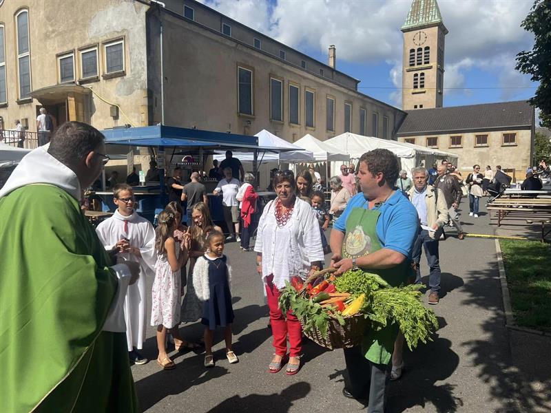 Fête de la Saint-Fiacre place Saint François Thionville
