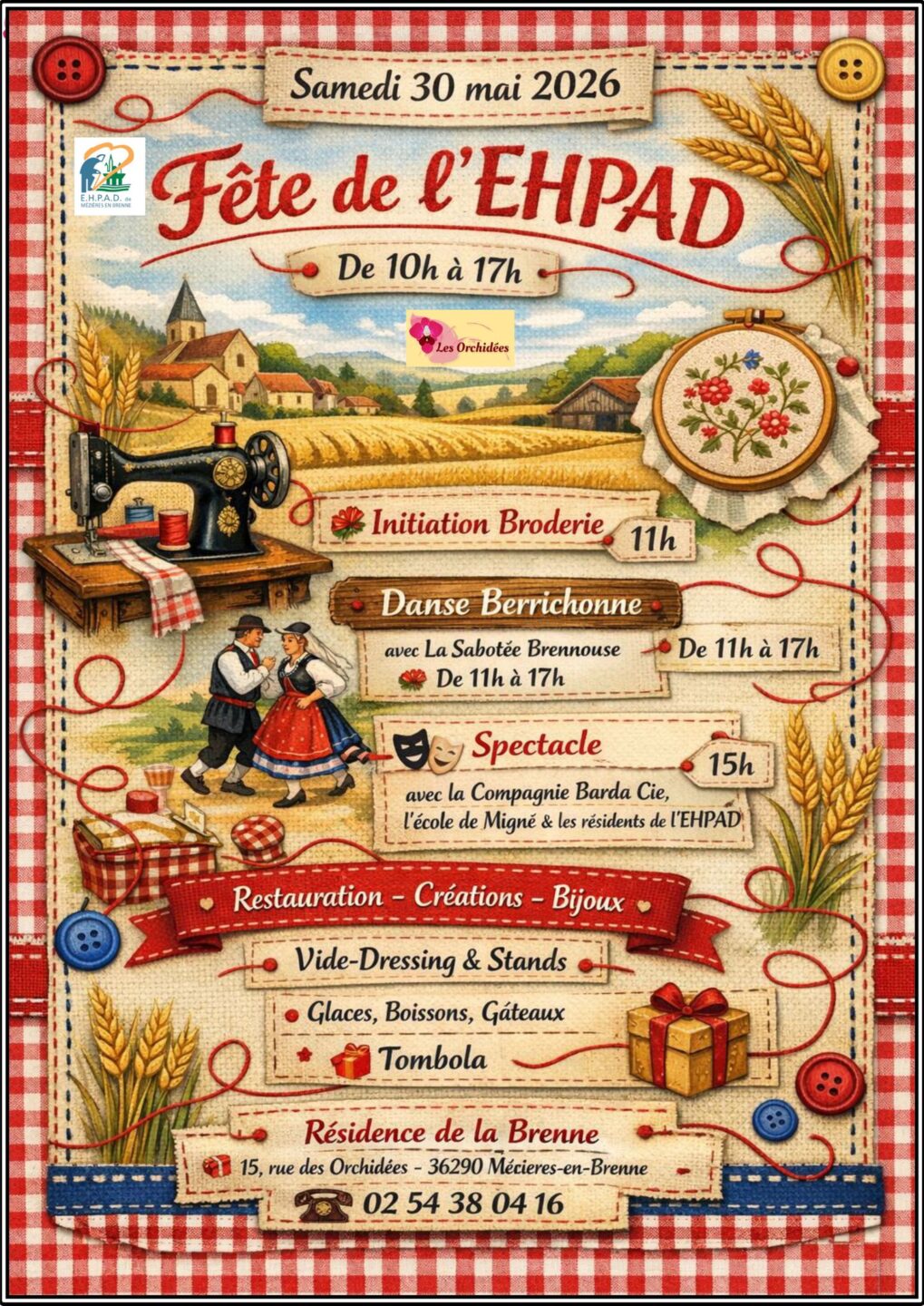 Fête de l’EHPAD Mézières-en-Brenne