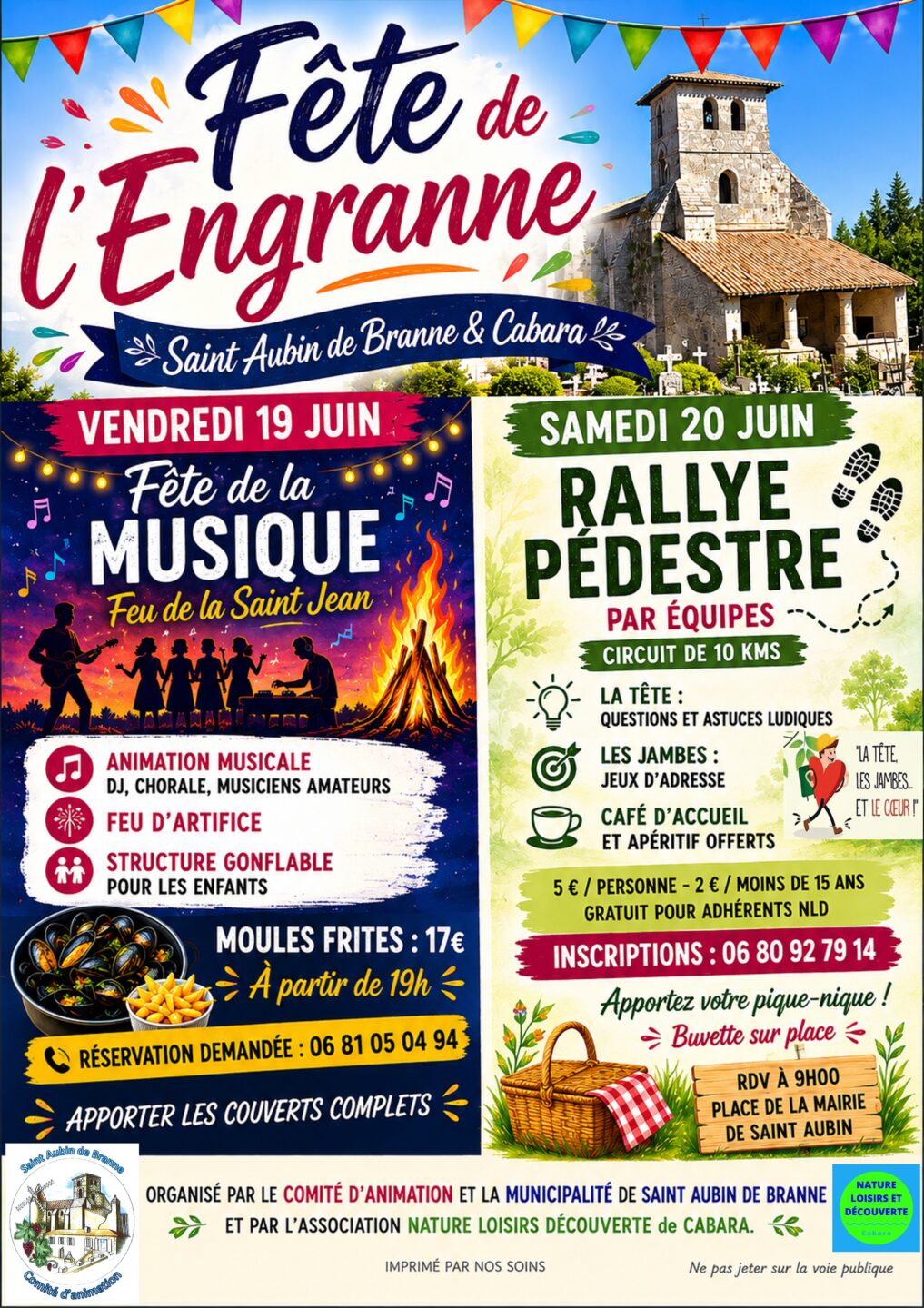 Fête de l&rsquo;Engranne  Saint-Aubin-de-Branne