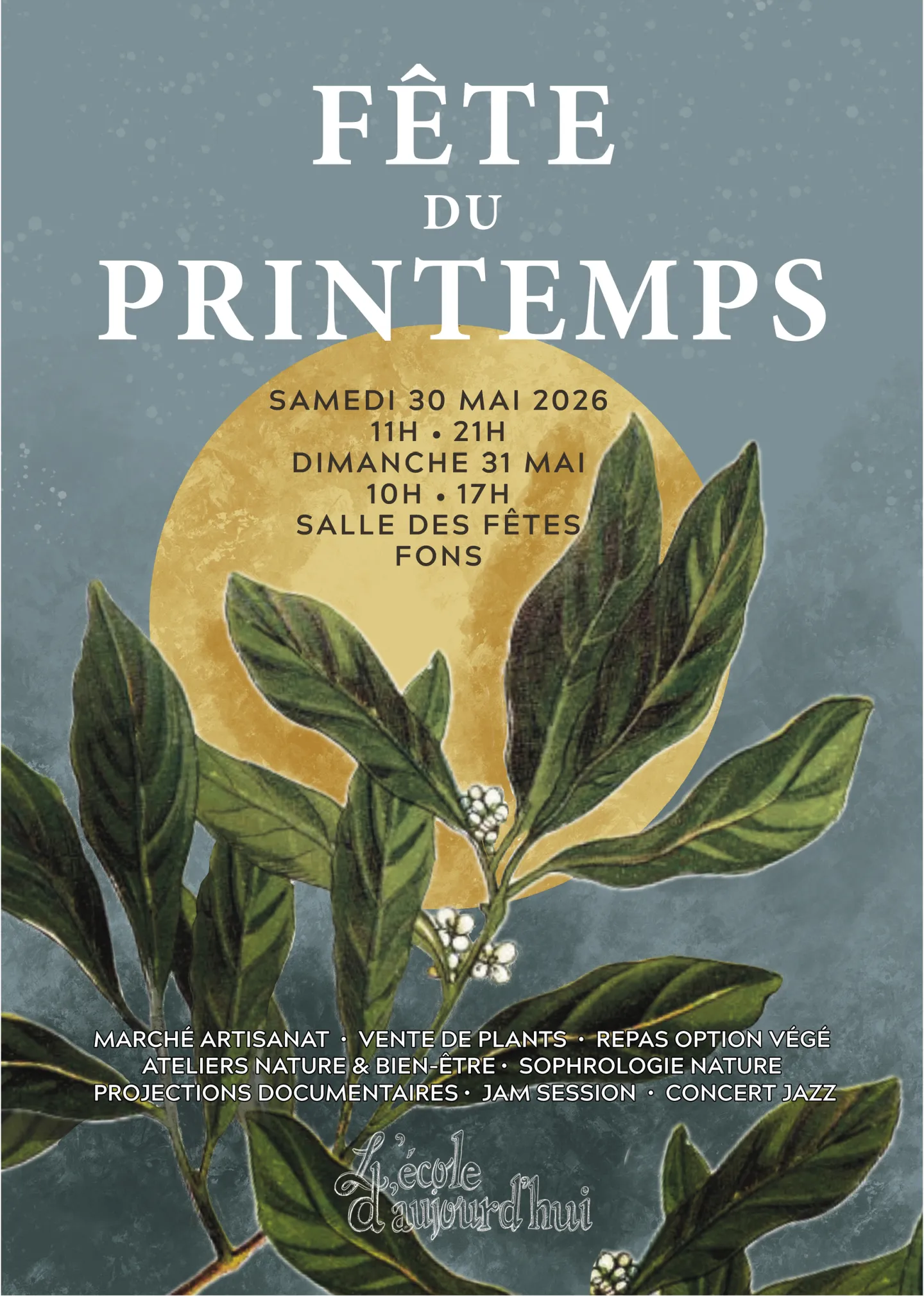 Fête de printemps à Fons  Fons