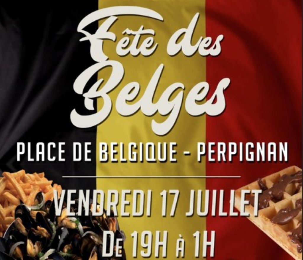 FÊTE DES BELGES Place Albert de Belgique Perpignan 2026-07-17