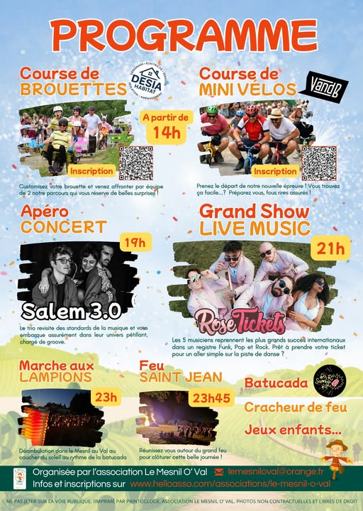 Fête des brouettes Le Mesnil-au-Val 2026-06-13