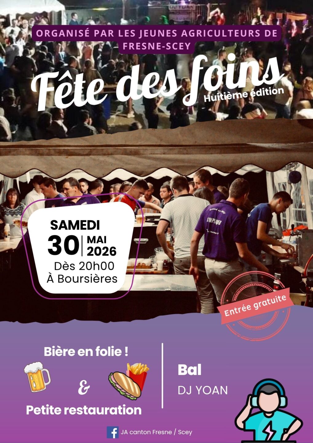 Fête des foins  Boursières