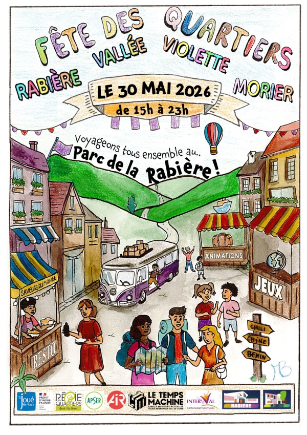 Fête des quartiers 2026 Joué-lès-Tours