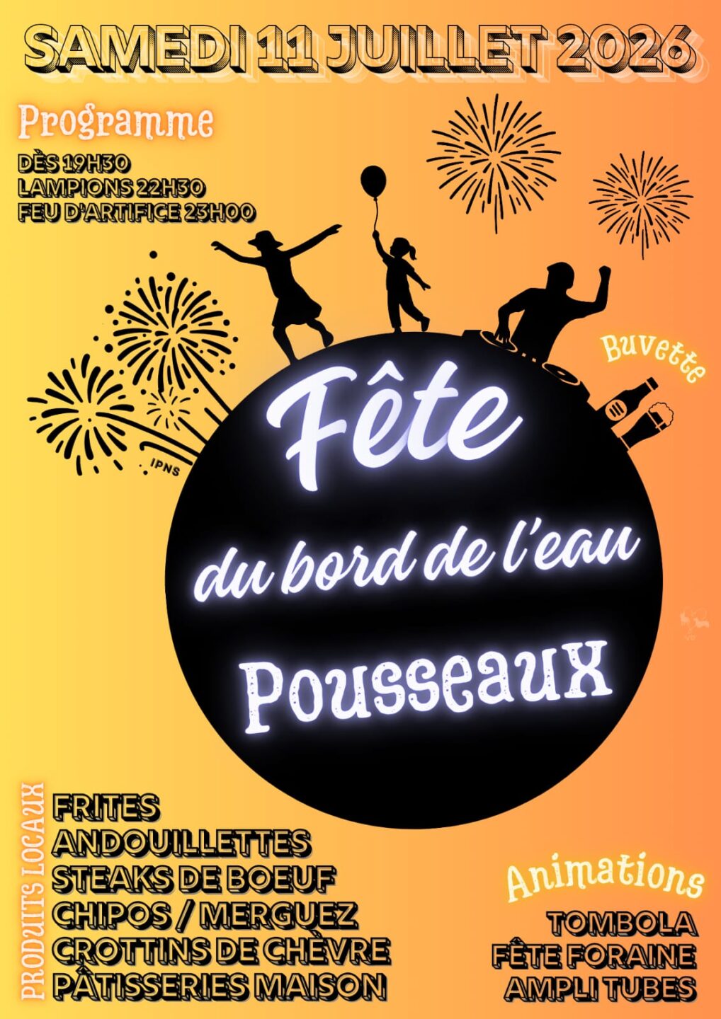 Fête du bord de l'eau Au bord du canal du Nivernais Pousseaux 2026-07-11