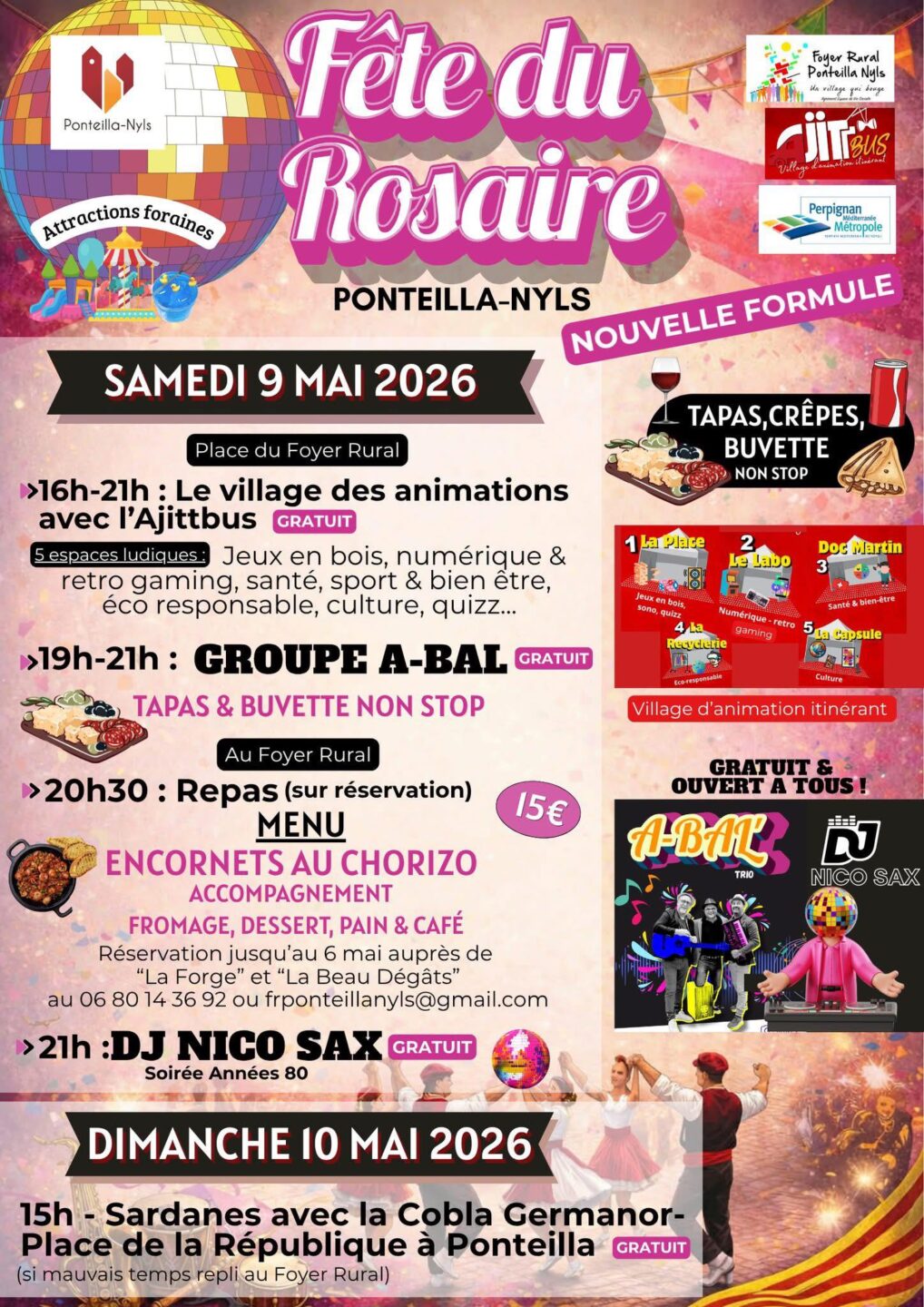 FÊTE DU ROSAIRE  Ponteilla