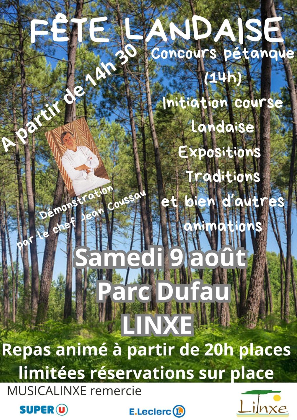Fête landaise  Linxe