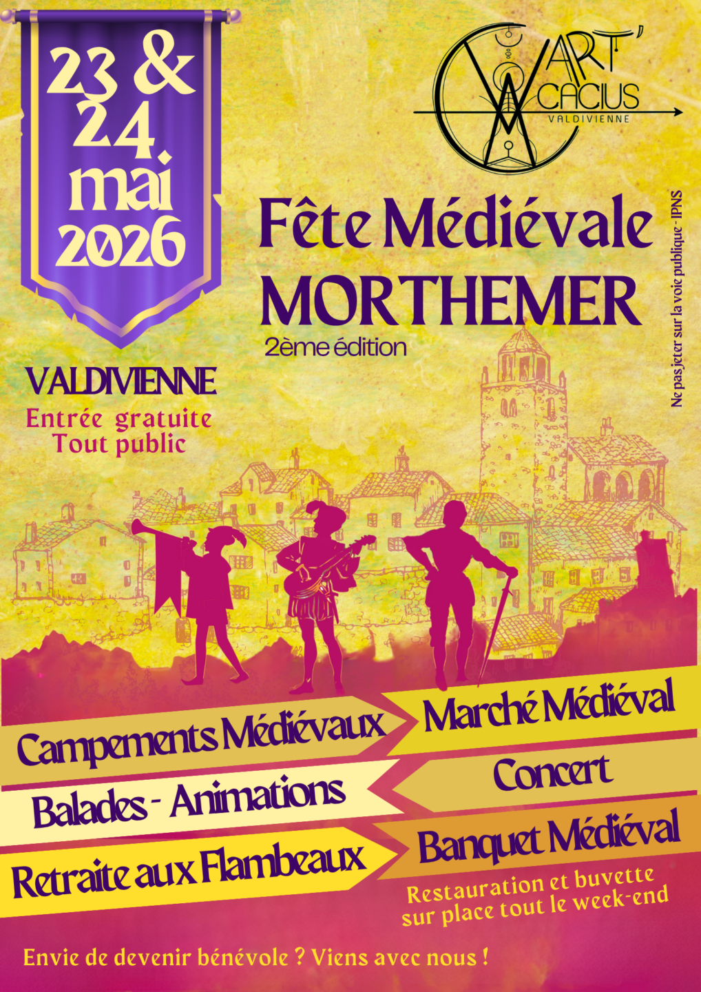 Fête Médiévale de Morthemer 2ème édition  Valdivienne 2026-05-23