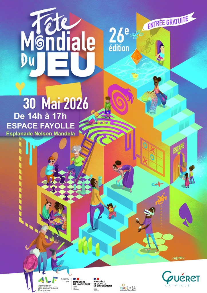 Fête mondiale du jeu 6 Avenue Fayolle Guéret 2026-05-30