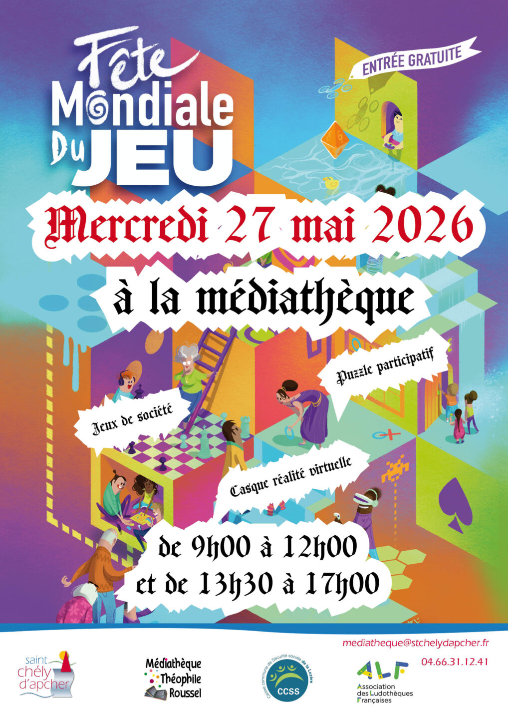 FÊTE MONDIALE DU JEU  Saint-Chély-d&rsquo;Apcher