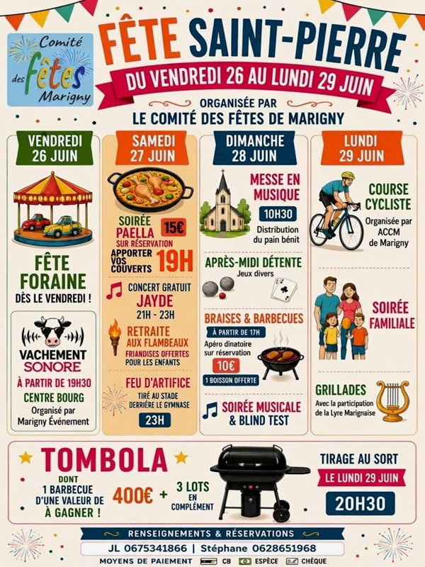 Fête Saint-Pierre Marigny-Le-Lozon