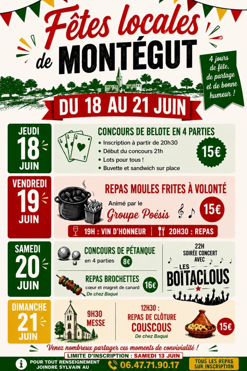 Fêtes de Montégut Montégut