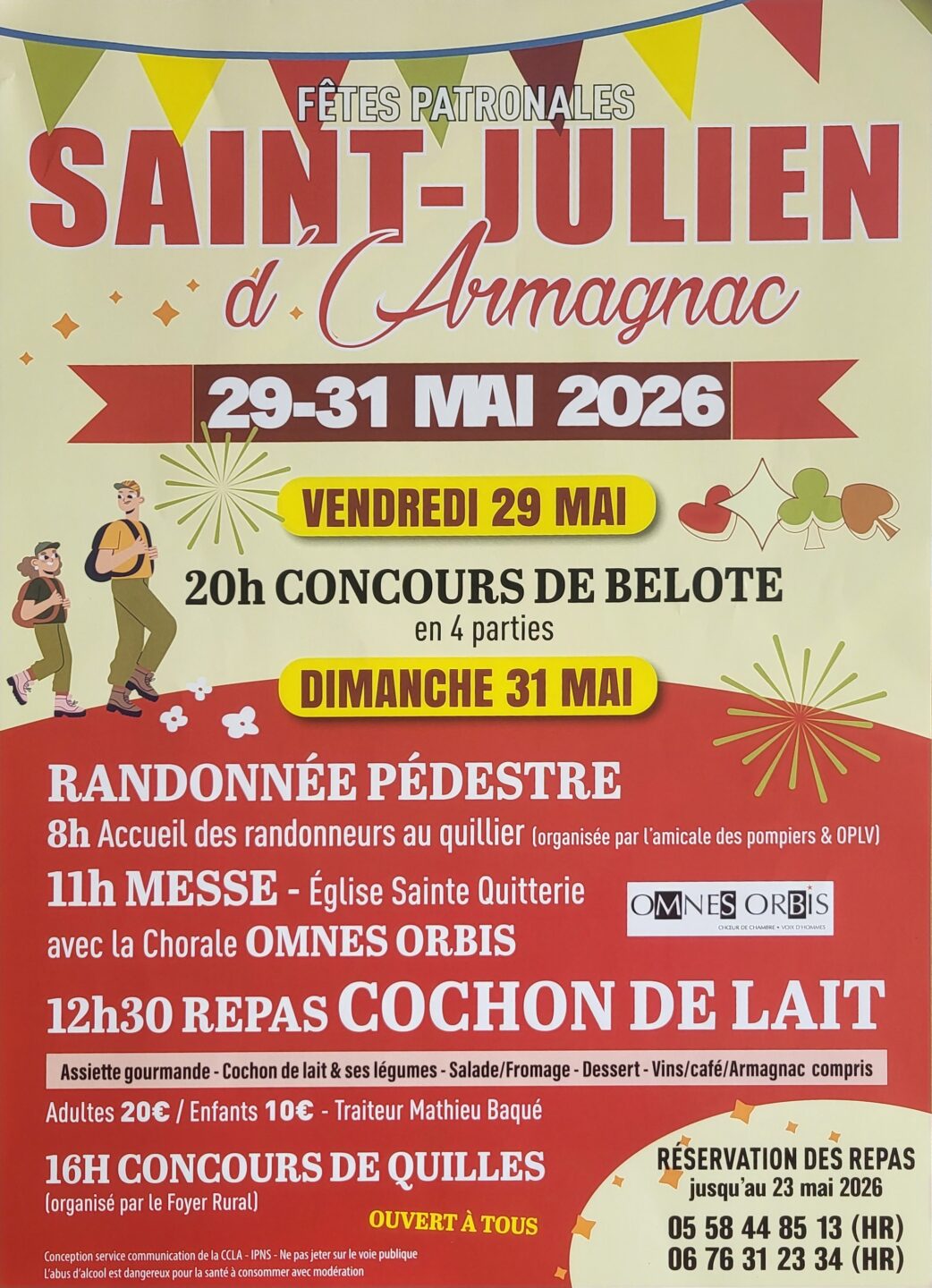 Fêtes patronales  Saint-Julien-d'Armagnac 2026-05-29
