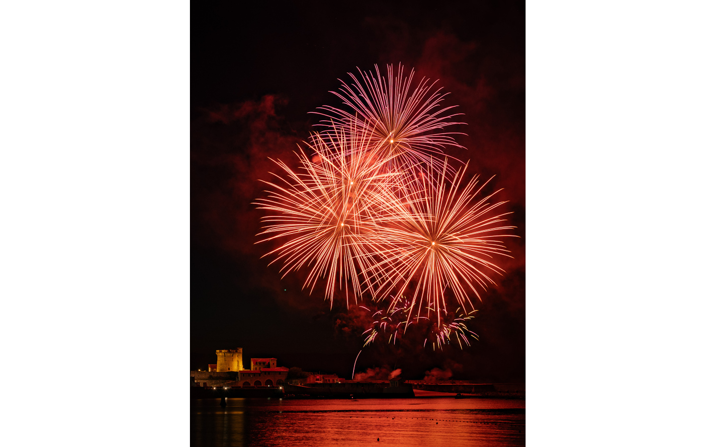 Feu d’artifice Ciboure