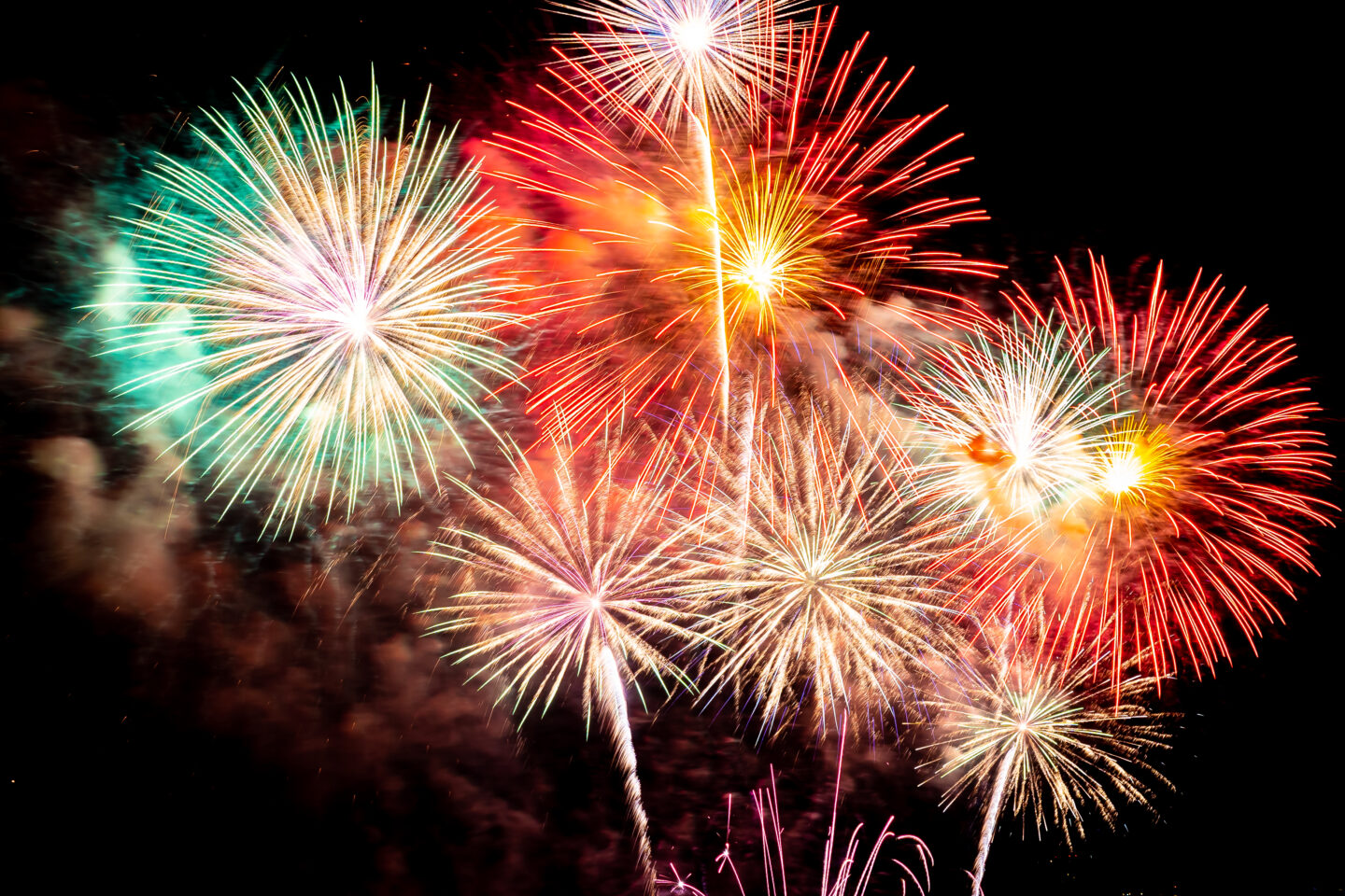 Feu d&rsquo;artifice et animations  Neuvic
