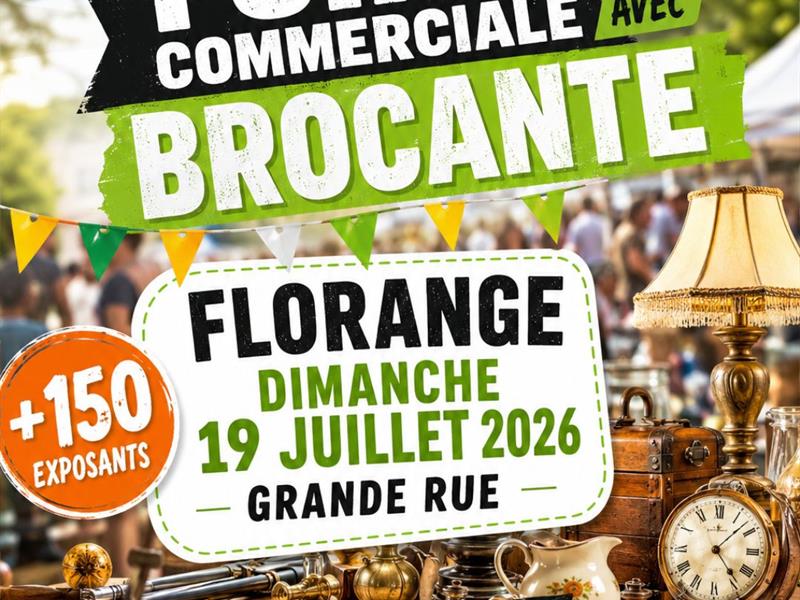 Foire commerciale avec Brocante Florange