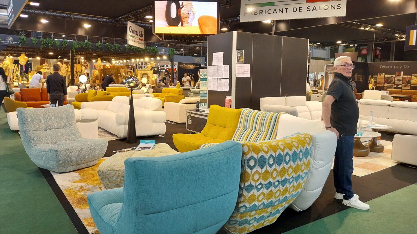 Démonstration et aménagement intérieur à Foire de Paris