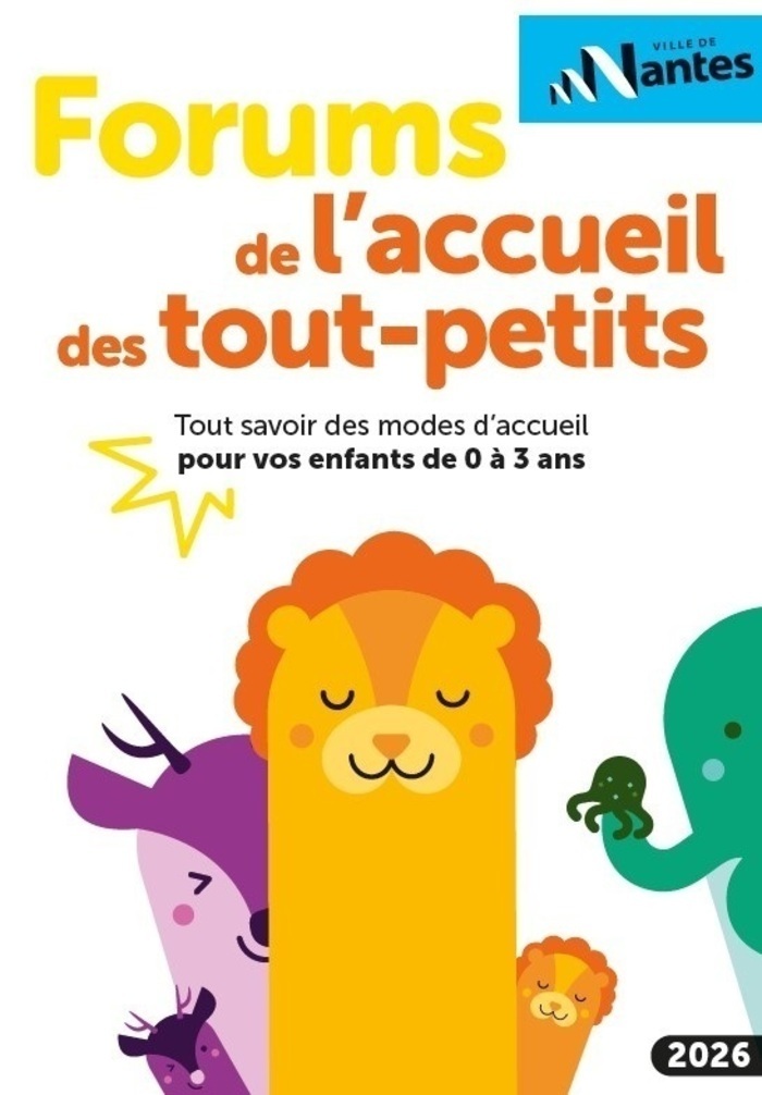 Forum de l’accueil des tout-petits Salle Bonnaire Nantes