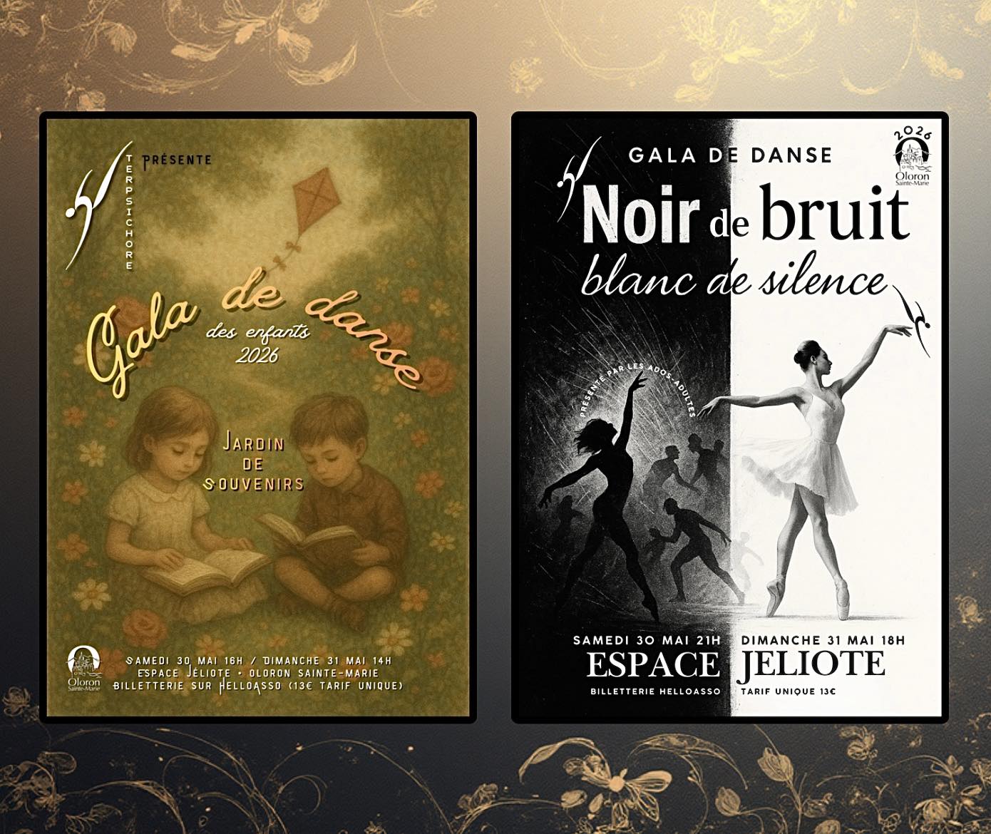 Gala de danse des enfants de Terpsichore Rue de la Poste Oloron-Sainte-Marie