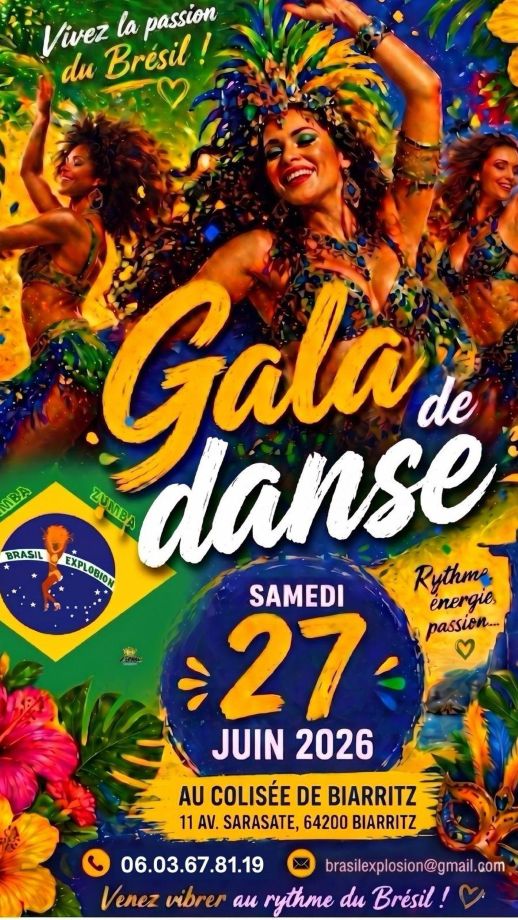 Gala de fin d’année 2026 11 Avenue Sarasate Biarritz 2026-06-27