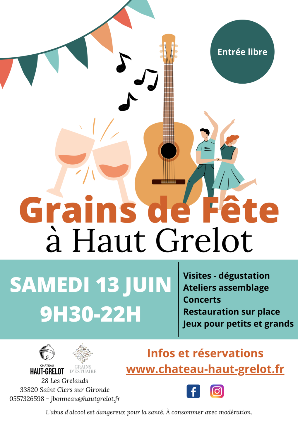 Grains de Fête à Haut Grelot  Saint-Ciers-sur-Gironde