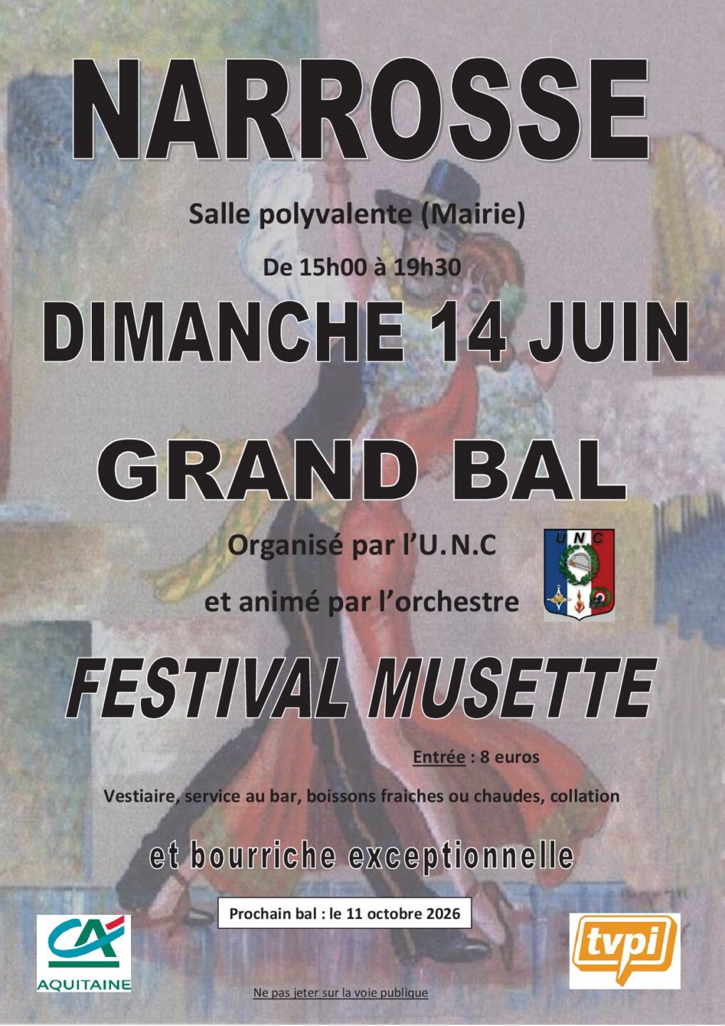 Grand Bal Musette Narrosse