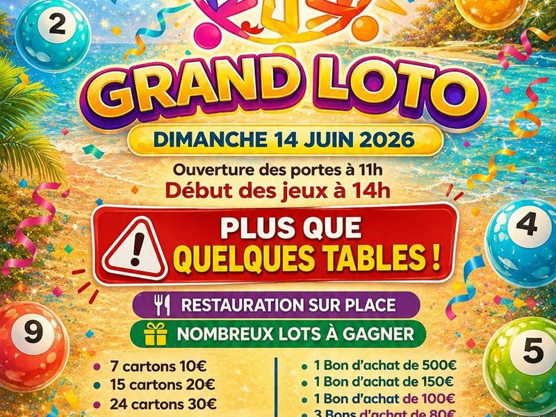 Grand Loto Passage de la Libération Neufchef 2026-06-14