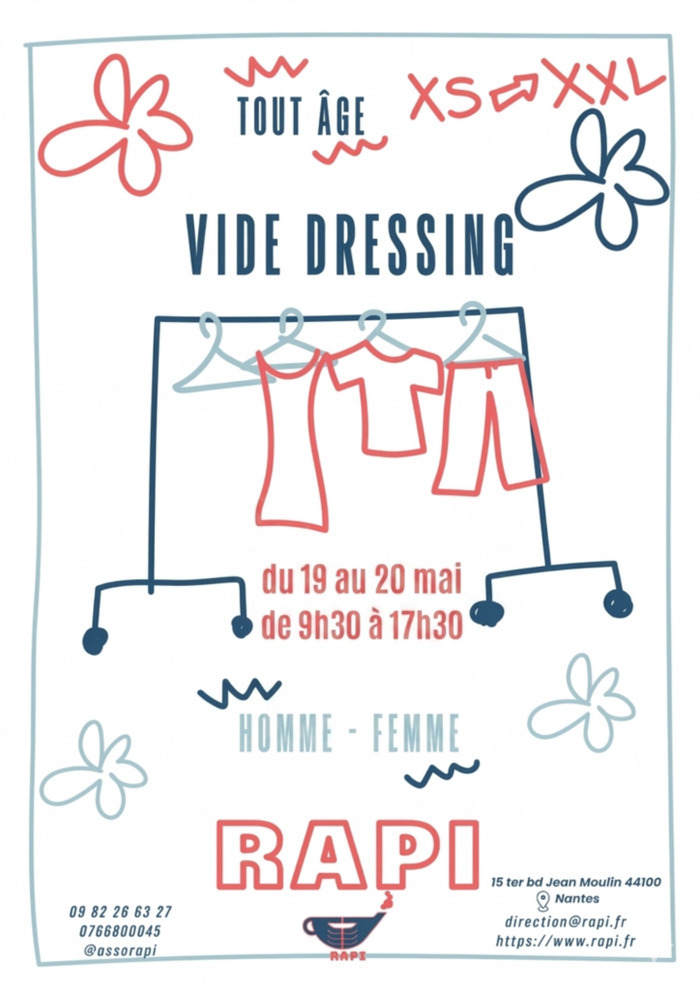 Grand Vide Dressing RAPI RAPi – Rencontres Amitié Partages interculturels Nantes