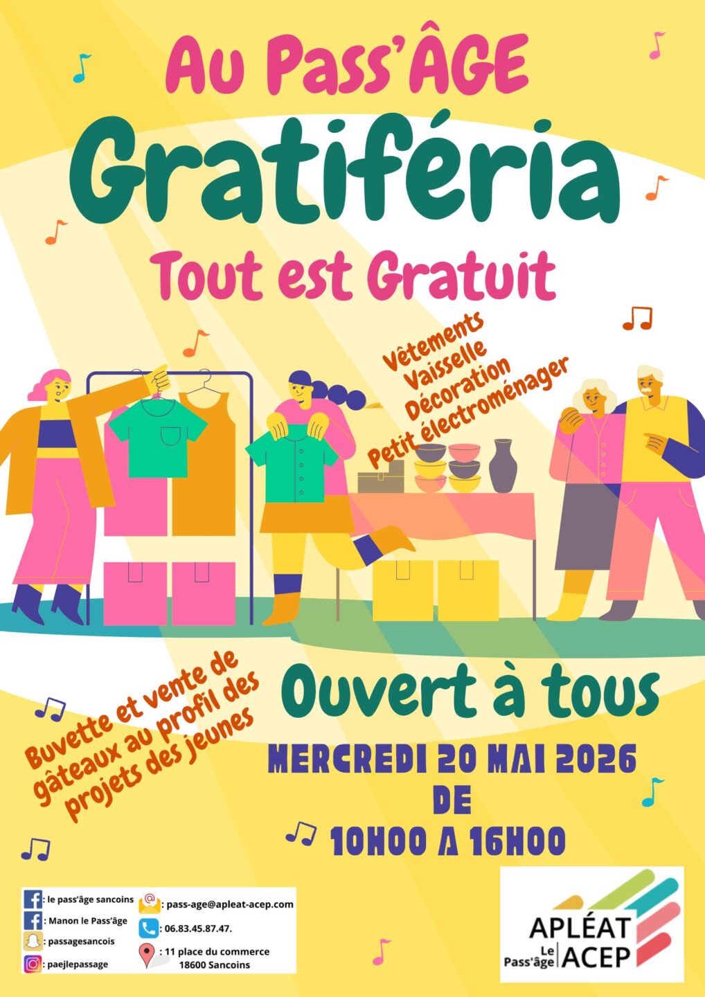 Gratiféria  Sancoins