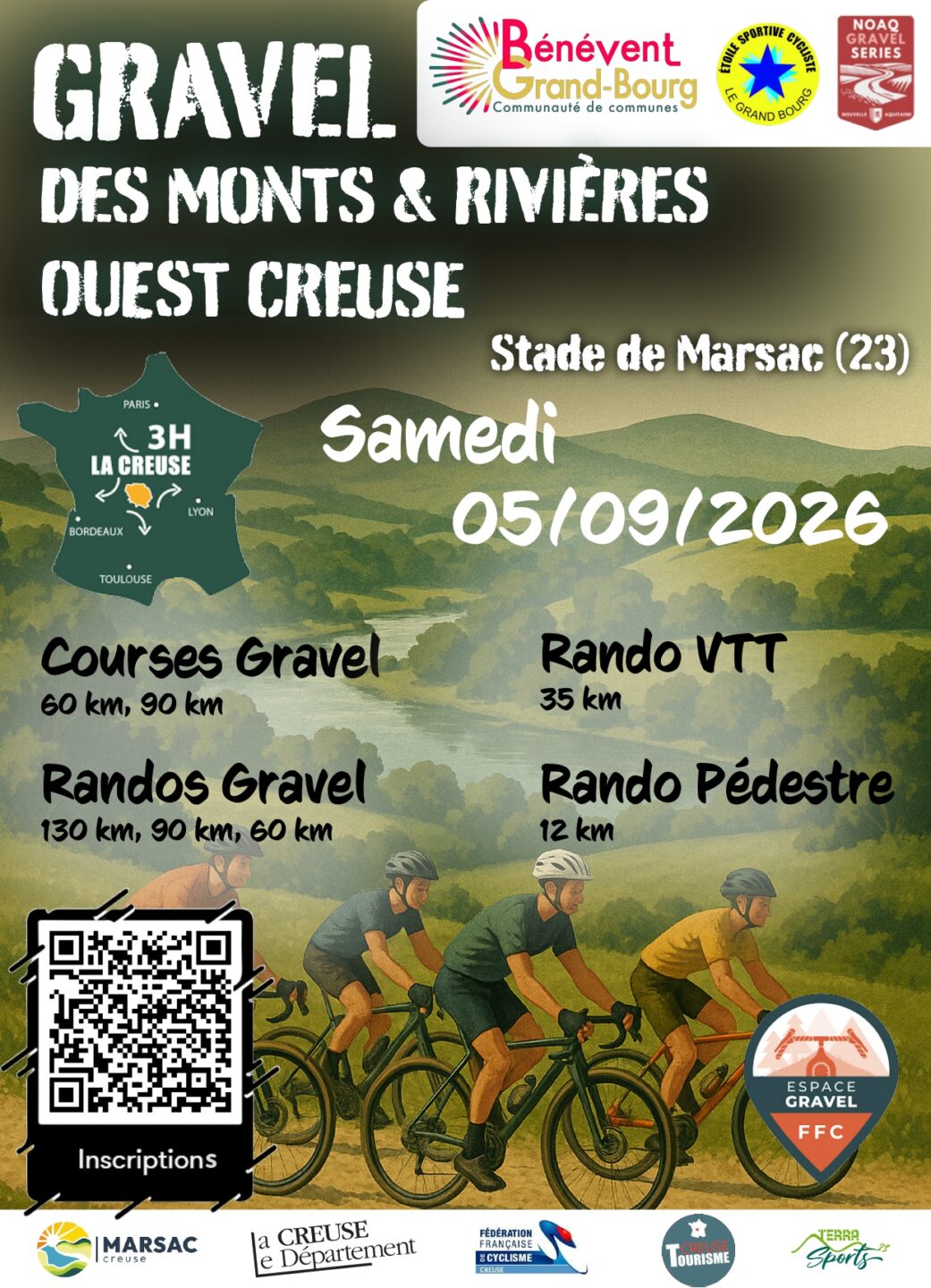 Gravel des Monts & Rivières Ouest Creuse Marsac