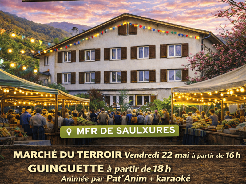 Guinguette du Terroir MFR 29 Chemin du Bois La Sau Saulxures-sur-Moselotte 2026-05-22