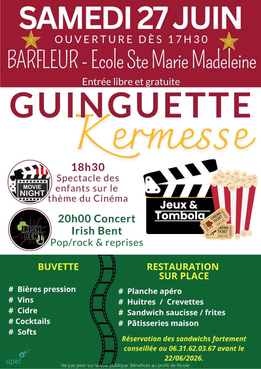 Guinguette Kermesse 17 Rue Pierre Salley Barfleur 2026-06-27