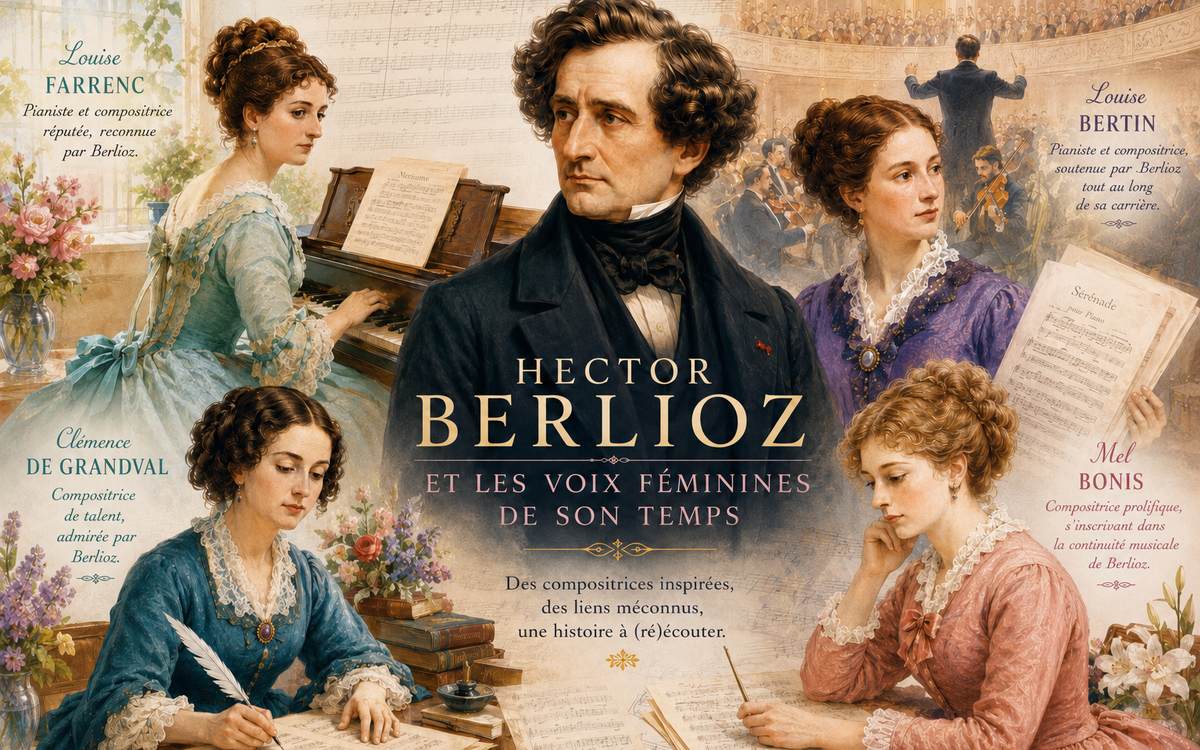 Hector BERLIOZ et les voix féminines de son temps Médiathèque musicale de Paris – Christiane Eda-Pierre Paris