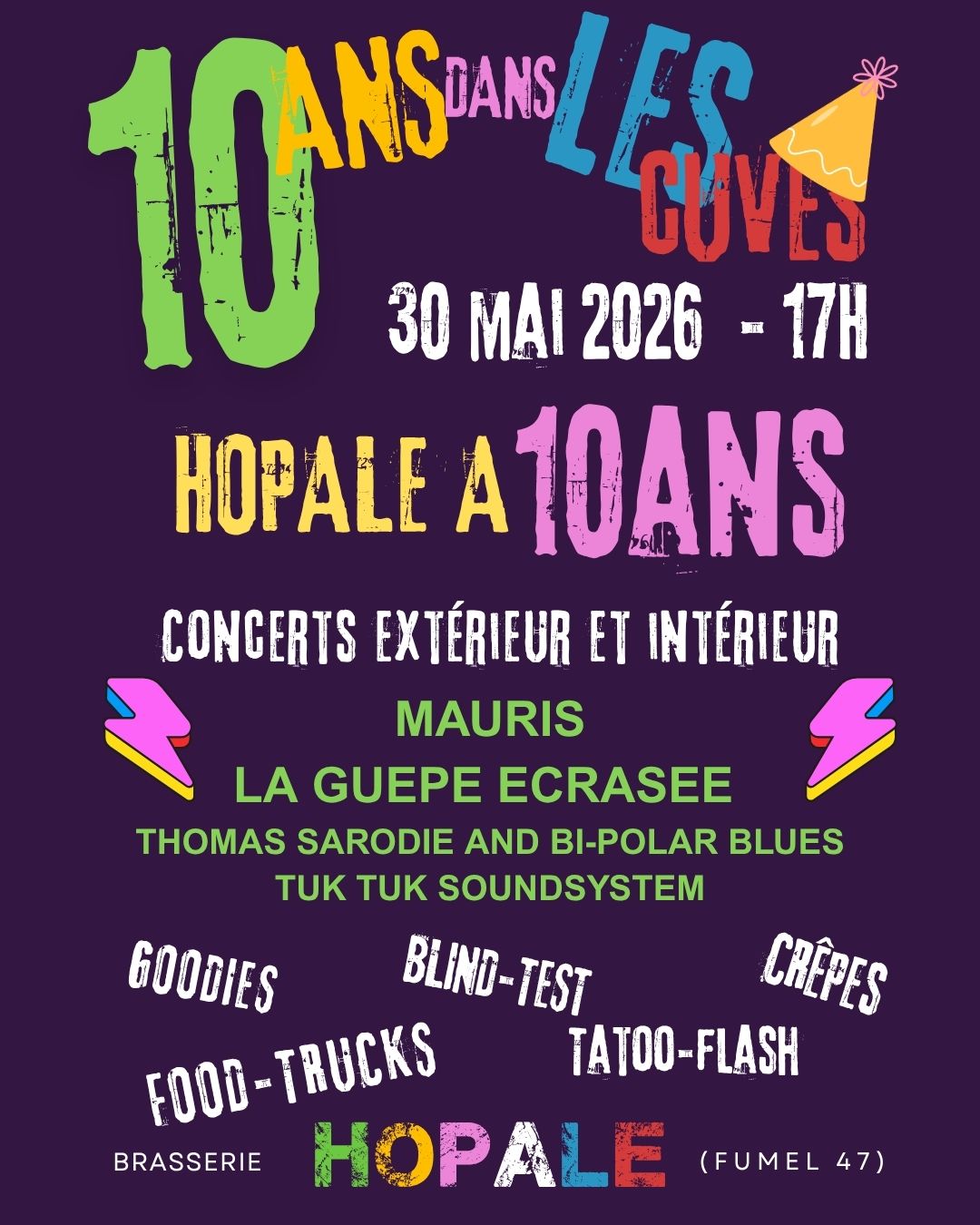 Hopale fête ses 10 ans Brasserie Hopale Fumel