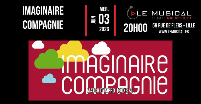 Improvisation théâtrale imaginaire compagnie, le musical, Lille