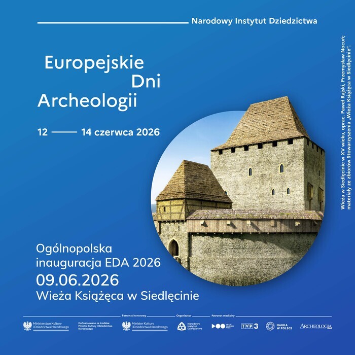 Inauguration nationale de l'AED 2026 - note : DATE DE L'ÉVÉNEMENT - 09.06.2026 Wieża Książęca w Siedlęcinie Siedlęcin