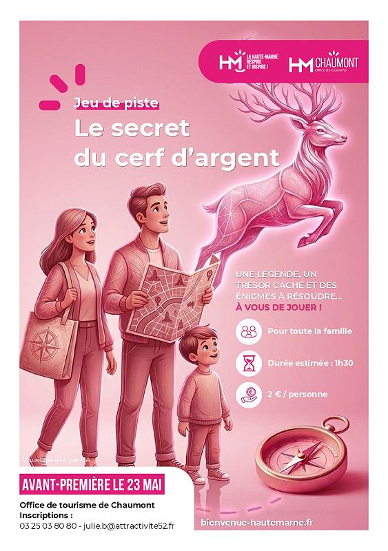 Inauguration nouveau jeu de piste dans Chaumont Chaumont