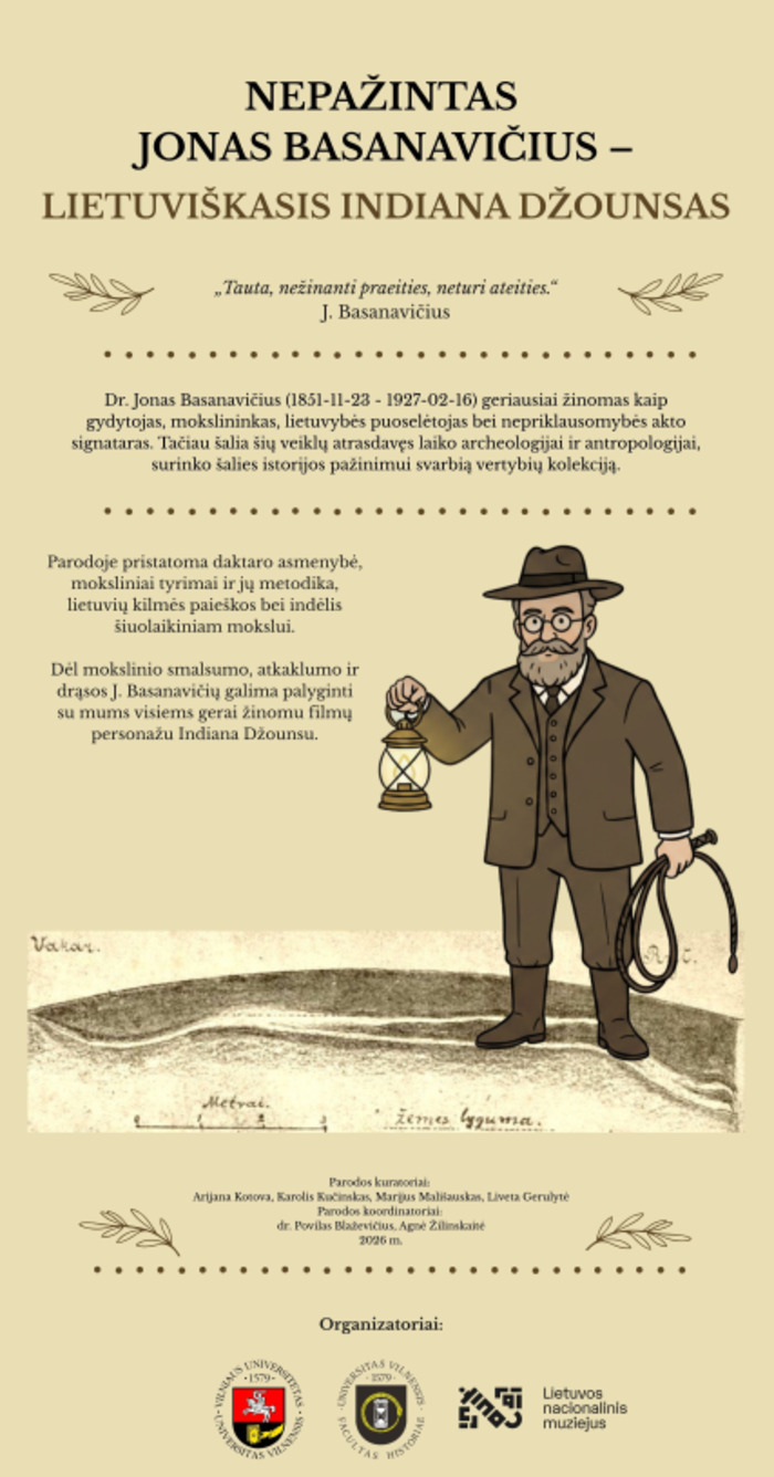 Inconnu Jonas Basanavičius : lituanien Indiana Jones LNM Signatarų namai Vilnius