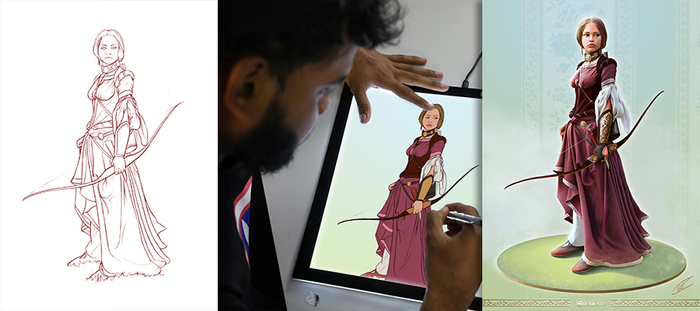 Initiation à la peinture digitale : donnez vie à vos idées sur écran !, Atelier Le Coquillage et l’Oreille, Nantes