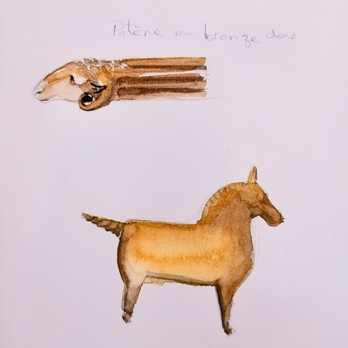 Initiation au dessin scientifique Site archéologique de Châteaubleau Châteaubleau